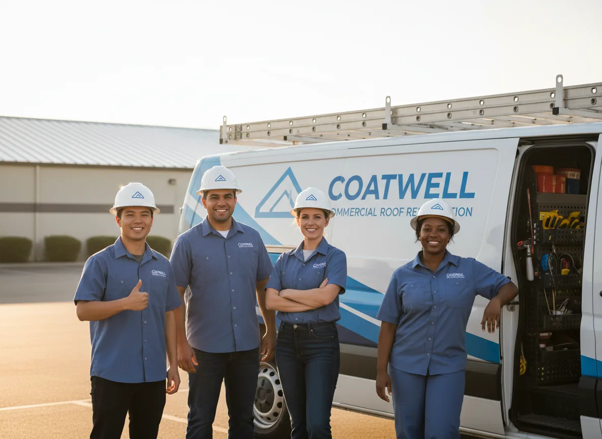 Commercial roof coating company in Clarkdale, GA